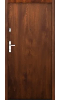 Drzwi antywłamaniowe Gerda Comfort 60 RC3 Jasny Orzech z montażem