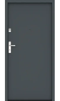 Drzwi antywłamaniowe Gerda Comfort 60 RC3 Stalowoszary z montażem
