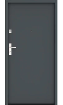 Drzwi antywłamaniowe Gerda Premium 60 RC4 Stalowoszare z montażem