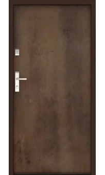 Drzwi antywłamaniowe Gerda Premium 60 RC4 Panel ELITE Krzem z montażem