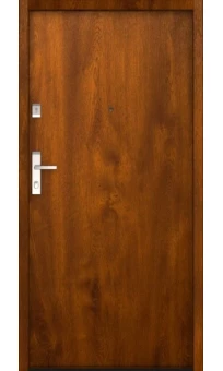 Drzwi antywłamaniowe Gerda Premium 60 RC3 Złoty Dąb
