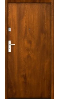 Drzwi bezpieczne Gerda Premium 60 RC2 Złoty Dąb z montażem