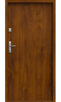 Drzwi Gerda Premium 60 RC3 80 Prawe Złoty Dąb z montażem