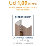 Drzwi Gerda TT OPTIMA 60 - 8% Vat z montażem